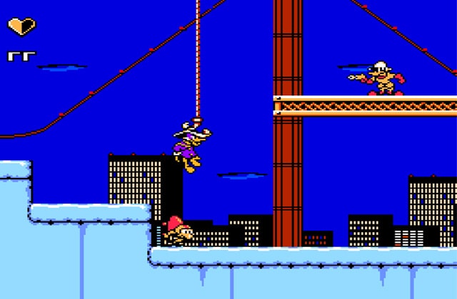 Скриншот игры Darkwing Duck