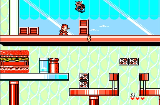 Скриншот игры Chip And Dale Rescue Rangers 2
