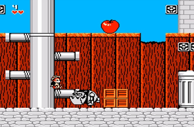 Скриншот игры Chip And Dale Rescue Rangers