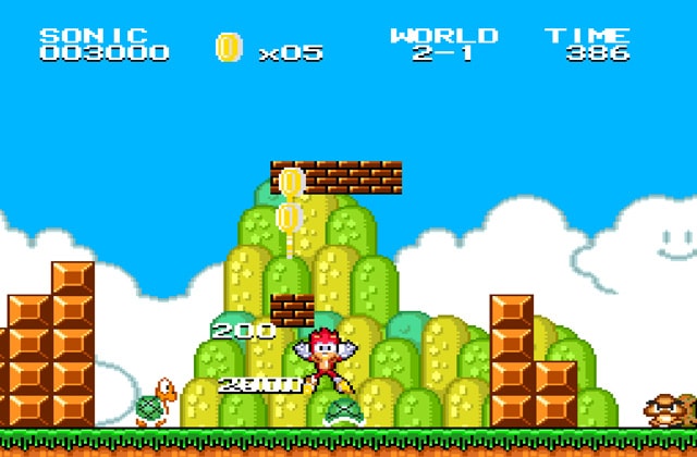 Скриншот игры Sonic Jam 6