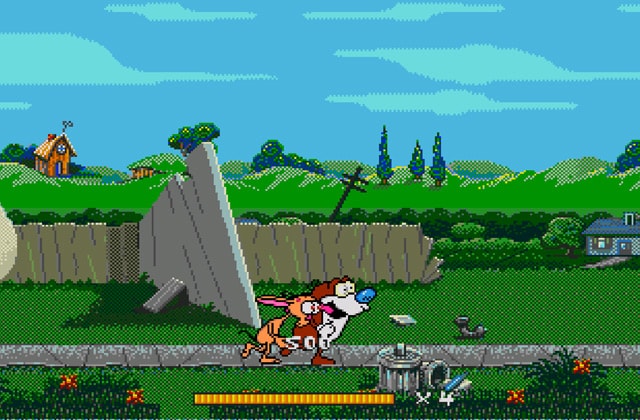 Скриншот игры Ren and Stimpy Show
