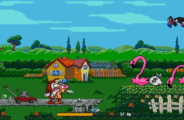 Скриншот игры Ren and Stimpy Show