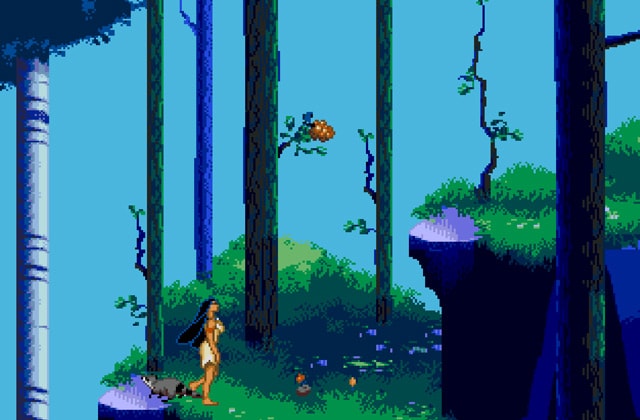 Скриншот игры Pocahontas