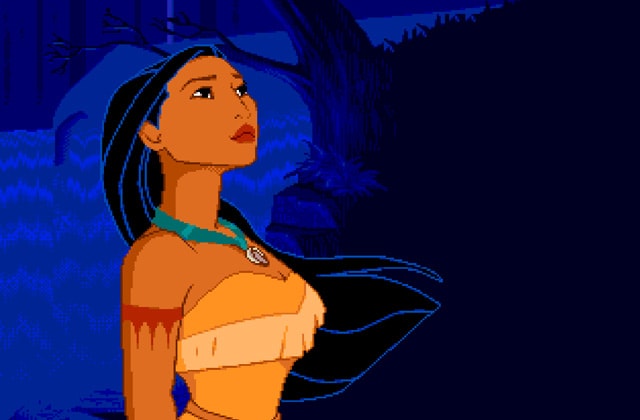 Скриншот игры Pocahontas