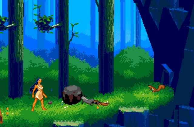 Скриншот игры Pocahontas