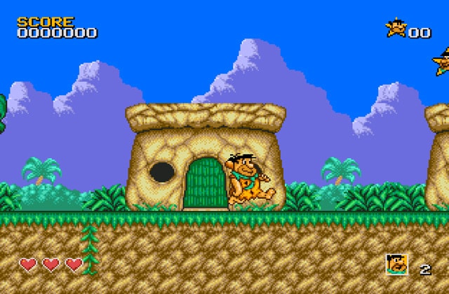 Скриншот игры Flintstones