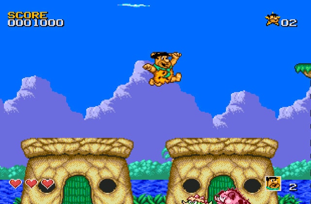 Скриншот игры Flintstones