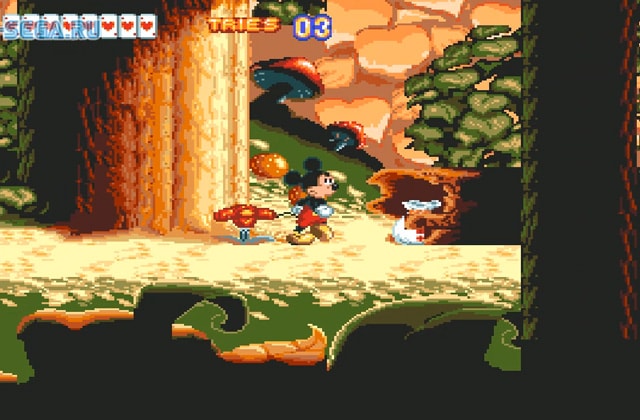 Скриншот игры World of Illusion Starring Mickey Mouse & Donald Duck