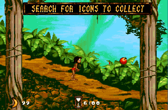 Скриншот игры Jungle Book