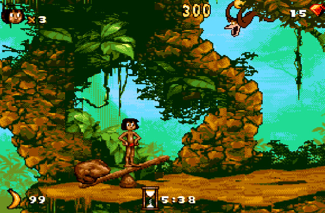 Скриншот игры Jungle Book