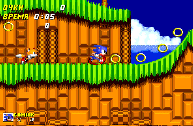 Скриншот игры Sonic The Hedgehog 2