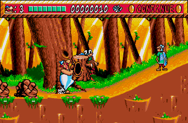 Скриншот игры Asterix And The Power Of The Gods