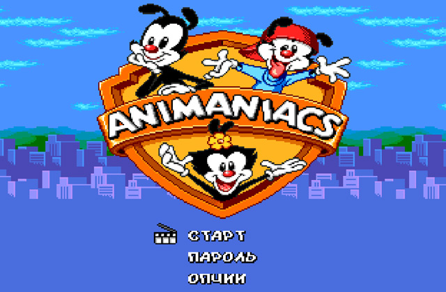 Скриншот игры Animaniacs