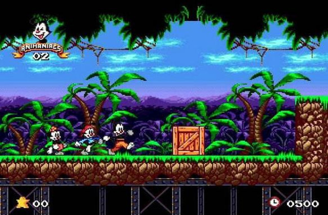 Скриншот игры Animaniacs