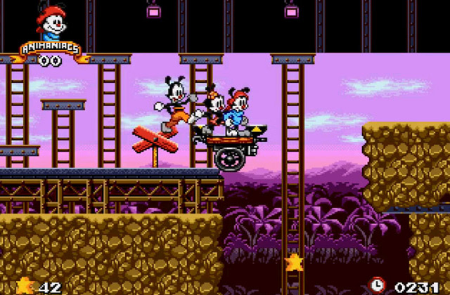 Скриншот игры Animaniacs