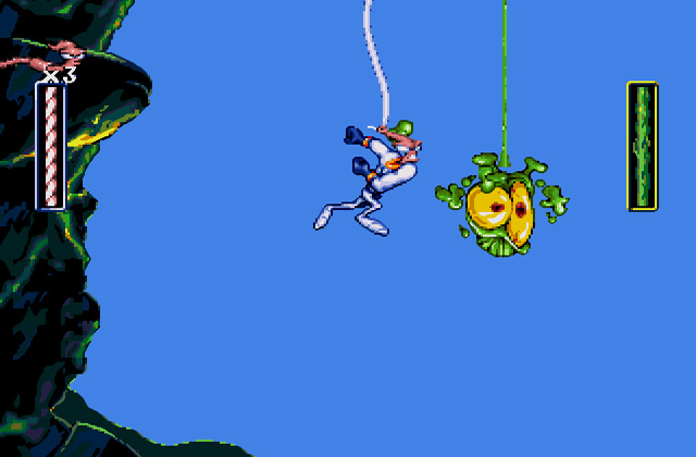 Скриншот игры Earthworm Jim