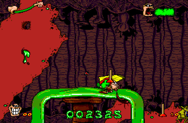 Скриншот игры Boogerman: A Pick And Flick Adventure