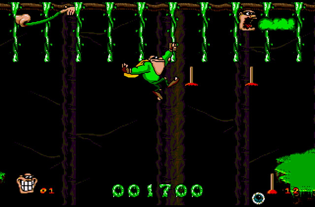 Скриншот игры Boogerman: A Pick And Flick Adventure