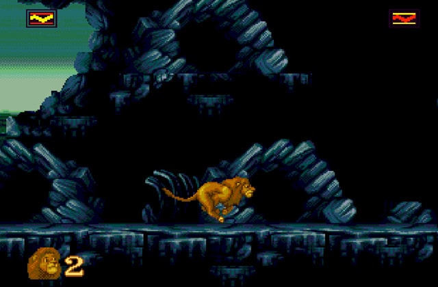 Скриншот игры The Lion King