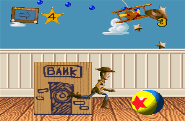 Скриншот игры Toy Story