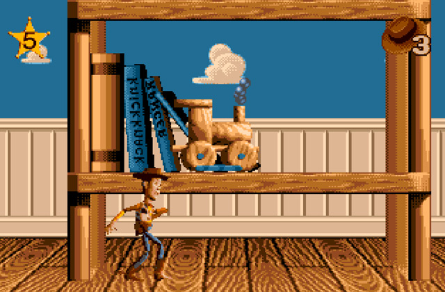 Скриншот игры Toy Story