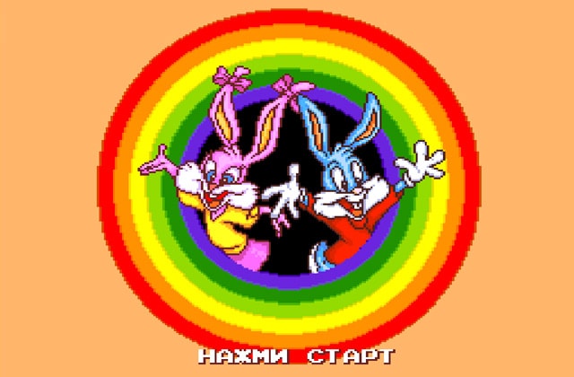 Скриншот игры Tiny Toon Adventures - Buster’s Hidden Treasure