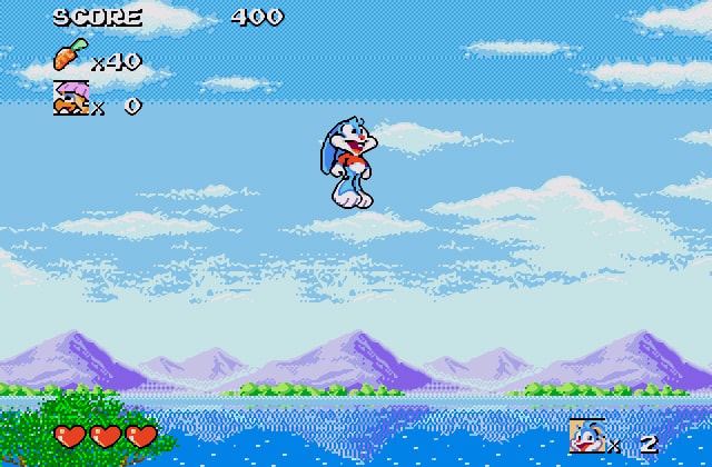 Скриншот игры Tiny Toon Adventures - Buster’s Hidden Treasure