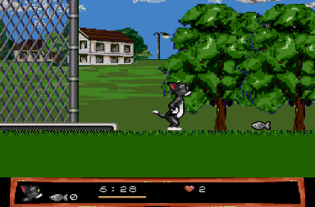 Скриншот игры Tom and Jerry: Frantic Antics