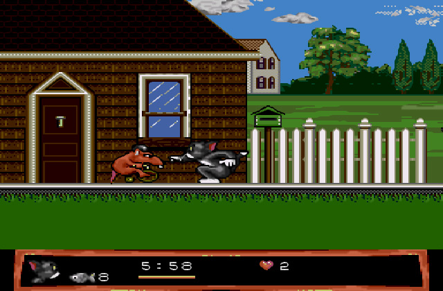 Скриншот игры Tom and Jerry: Frantic Antics