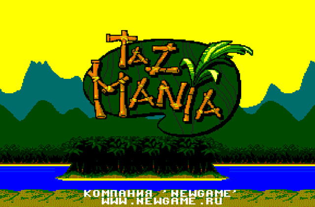Скриншот игры Taz-Mania
