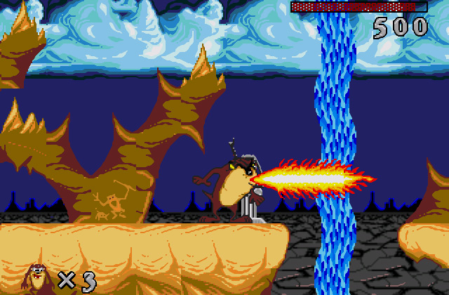 Скриншот игры Taz-Mania