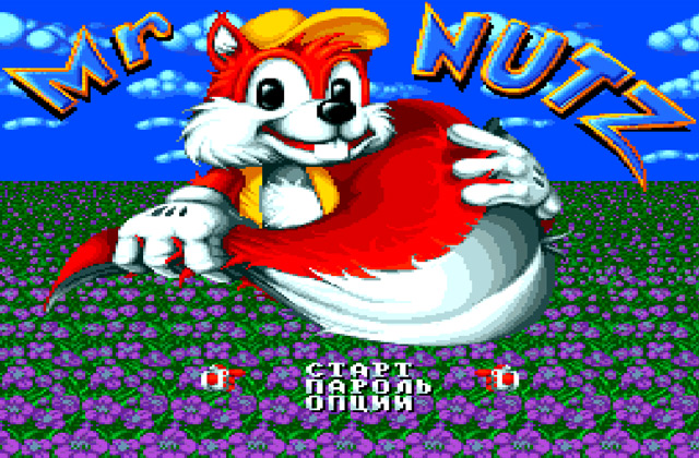 Скриншот игры Mr.Nutz