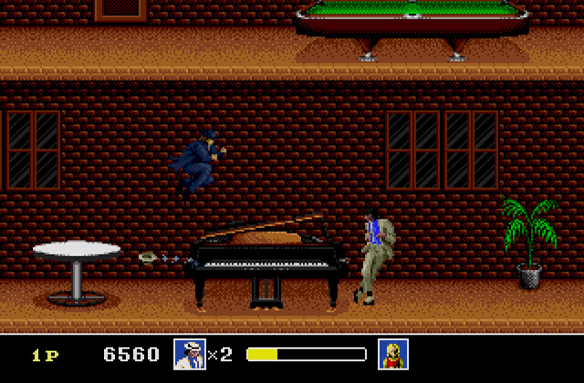 Скриншот игры Michael Jackson’s Moonwalker