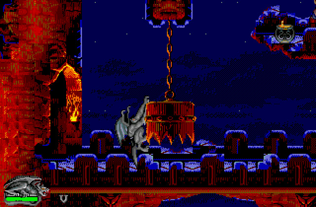 Скриншот игры Gargoyles