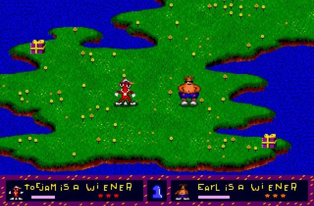 Скриншот игры ToeJam & Earl