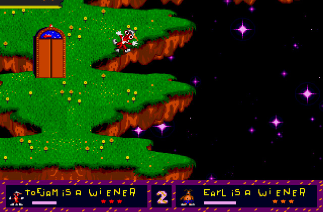 Скриншот игры ToeJam & Earl