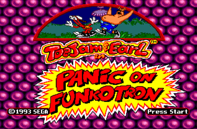 Скриншот игры ToeJam & Earl in Panic on Funkotron
