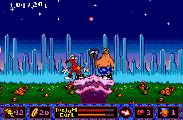 Скриншот игры ToeJam & Earl in Panic on Funkotron