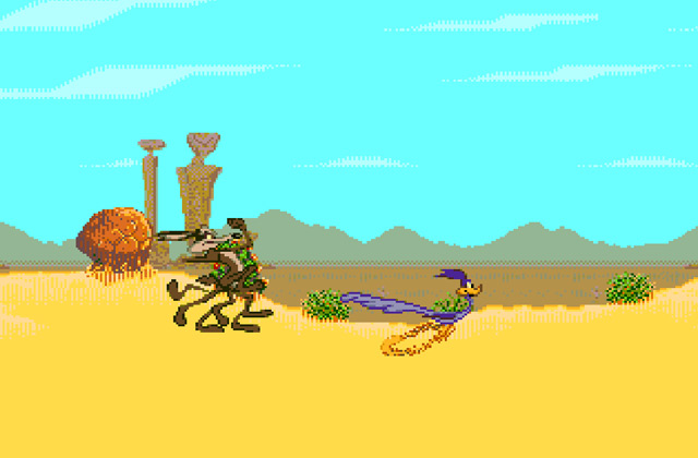 Скриншот игры Desert Demolition