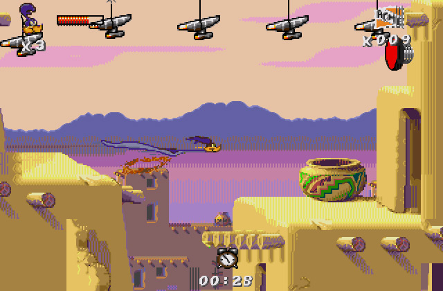 Скриншот игры Desert Demolition