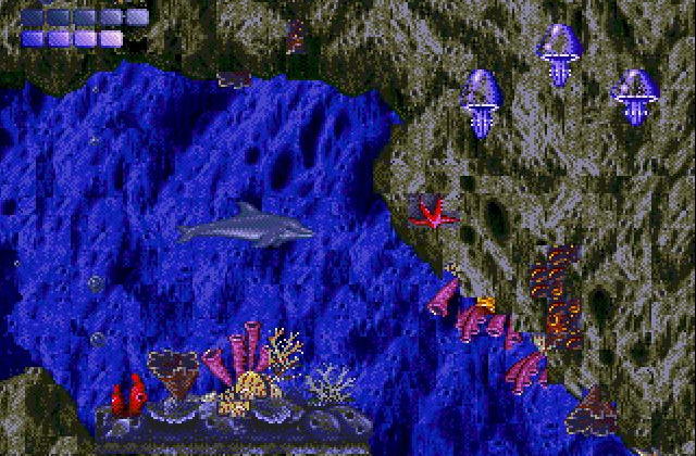 Скриншот игры Ecco The Dolphin