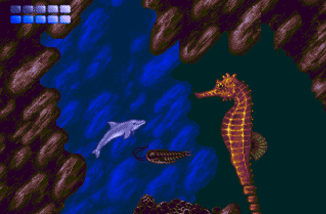 Скриншот игры Ecco The Dolphin