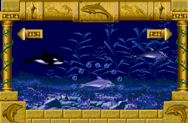 Скриншот игры Ecco Jr