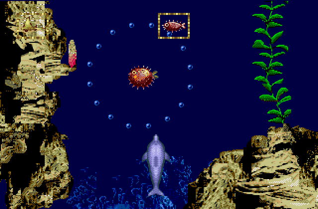 Скриншот игры Ecco Jr