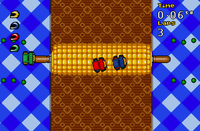 Скриншот игры Micro Machines 2 - Turbo Tournament