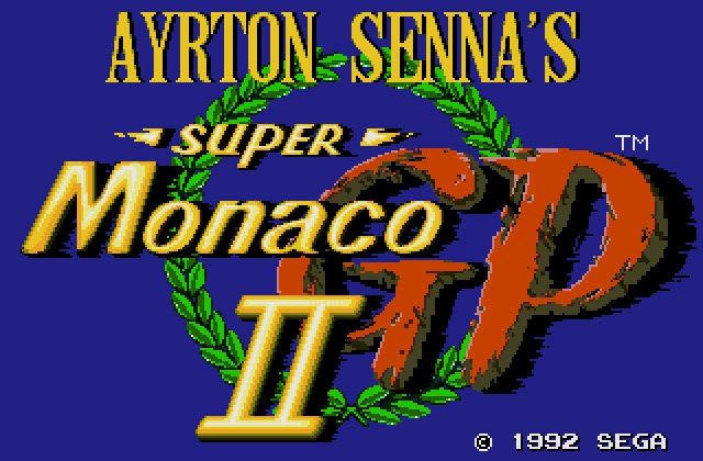 Скриншот игры Ayrton Senna’s Super Monaco GP 2