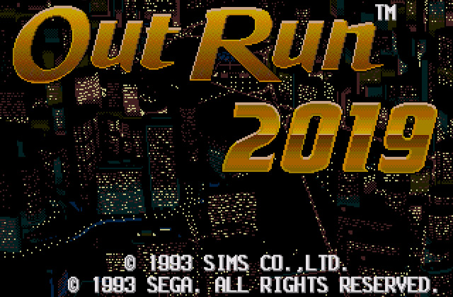 Скриншот игры OutRun 2019