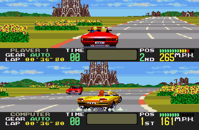 Скриншот игры OutRunners