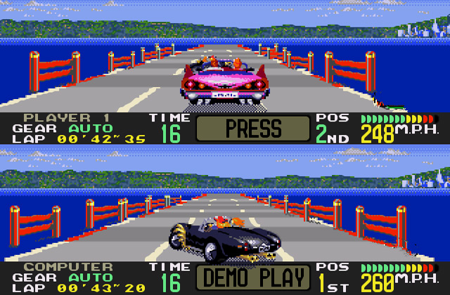 Скриншот игры OutRunners