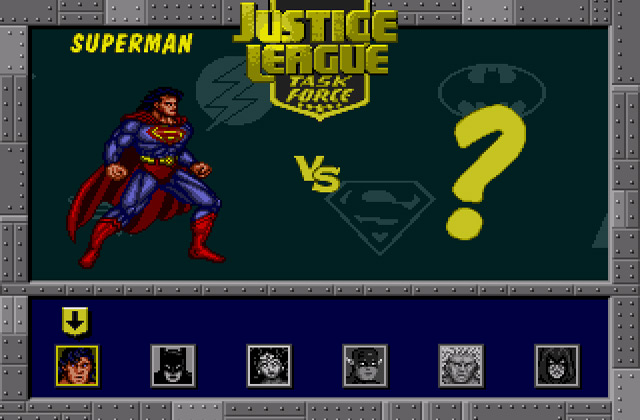 Скриншот игры Justice League Task Force
